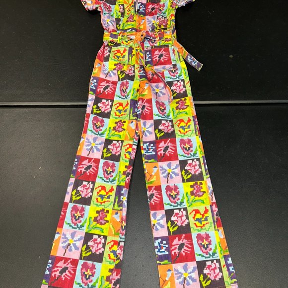 Rachel Antonoff Multicolor Graphic Jumpsuit - Picture 3 of 3